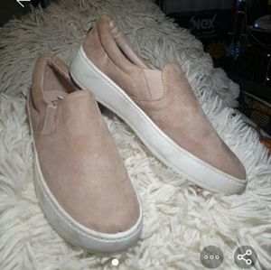Lulus suede slip ons
